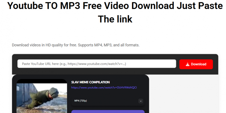 YouTube to MP3 Converter Free